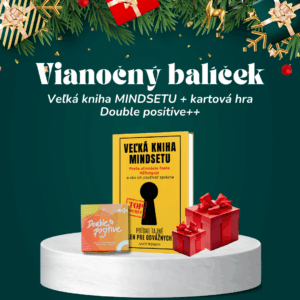 Vianočný balíček: Veľká kniha MINDSETU + kartová hra Double positive++