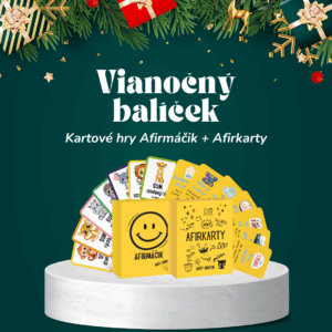 Vianočný balíček: Kartové hry Afirkarty + Afirmáčik