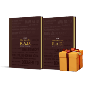 Diár Úspechu R.A.D. 2026 KLASIK 1 + 1 ZDARMA